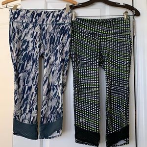 Under Armour Capris, 2 for 1, XS
